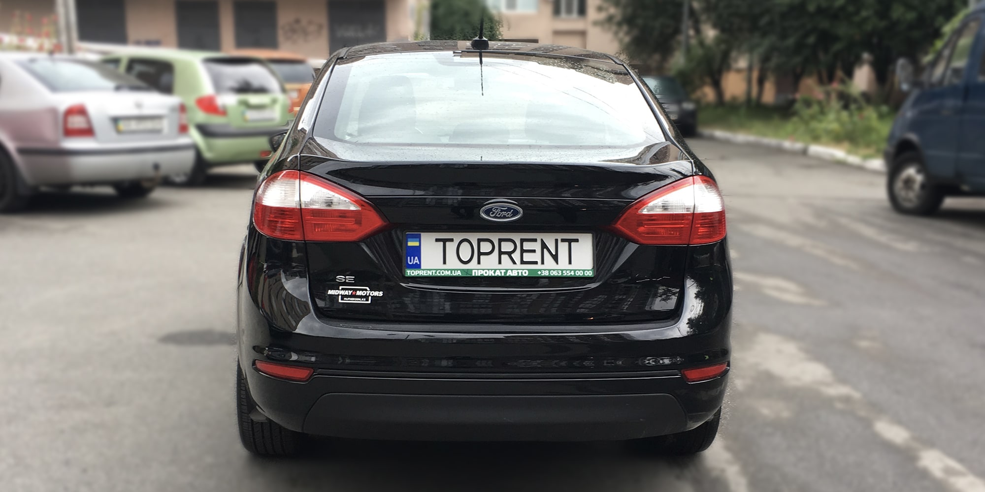 Прокат и аренда авто Ford Fiesta sedan - фото 6 | TOPrent.ua
