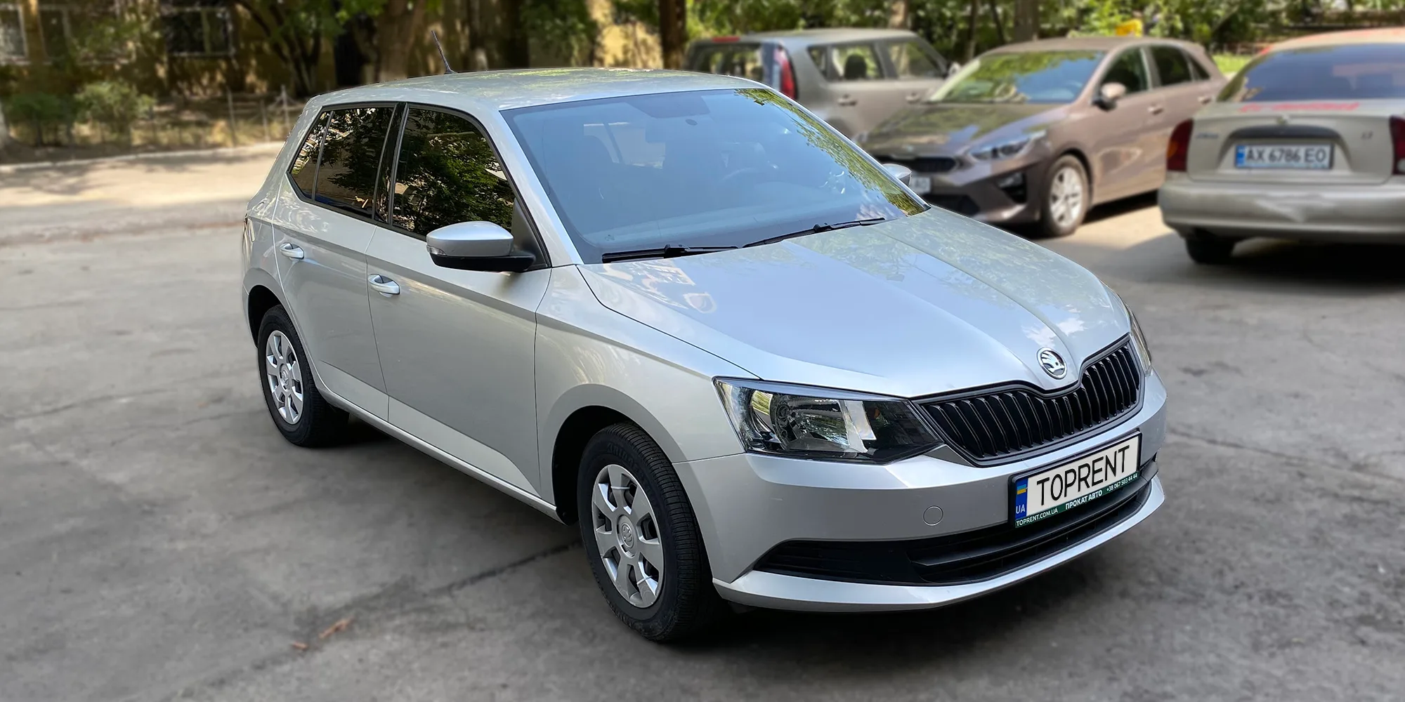 Прокат та оренда авто Skoda Fabia - фото 1 | TOPrent.ua