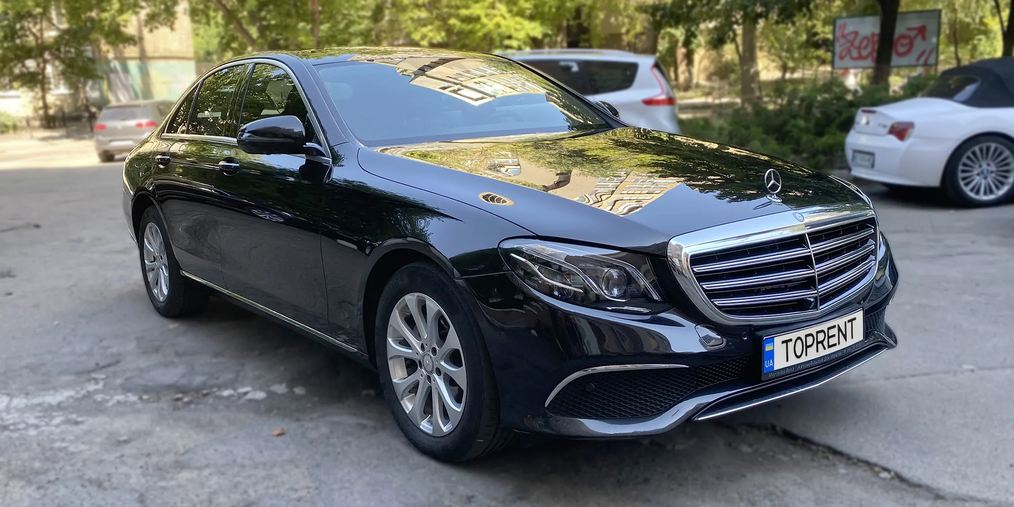 Аренда Mercedes-Benz E-Class w213 в Киеве - TopRent прокат авто