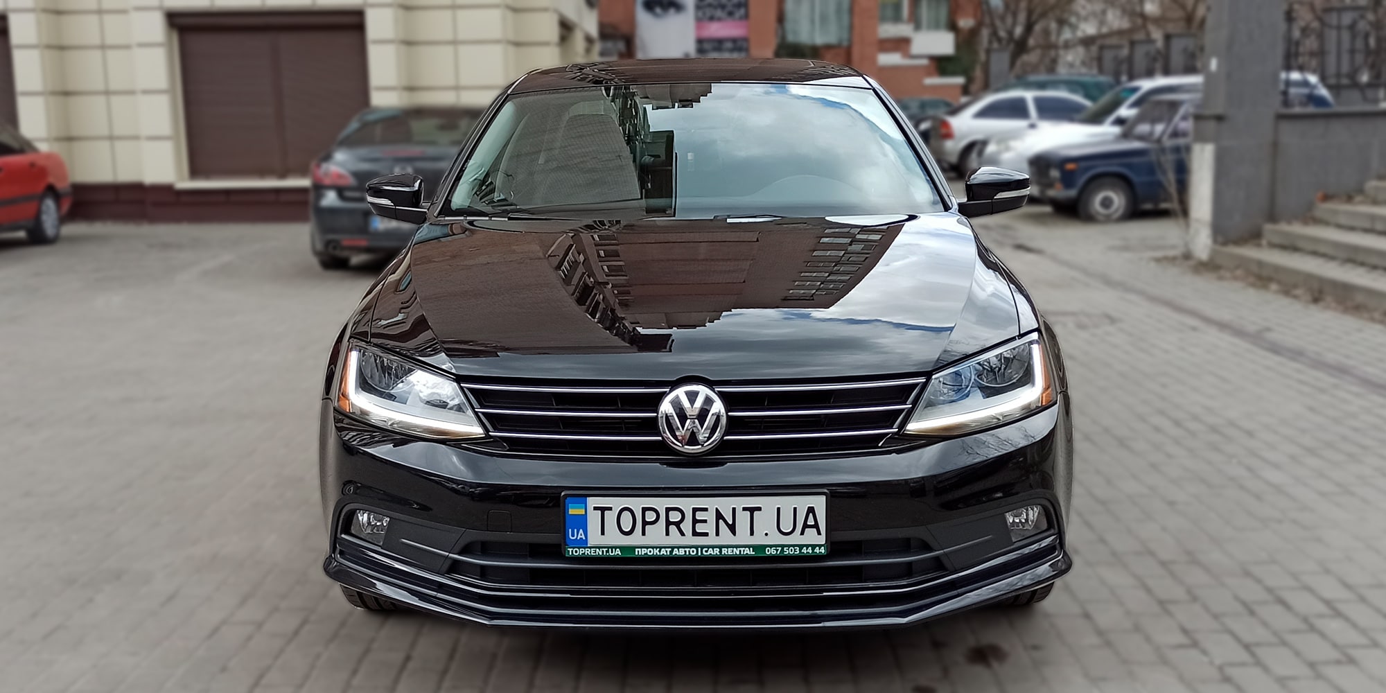 Прокат и аренда авто Volkswagen Jetta 1.8 TSI - фото 3 | TOPrent.ua