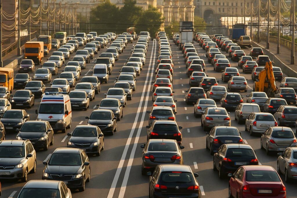 Объезд пробок